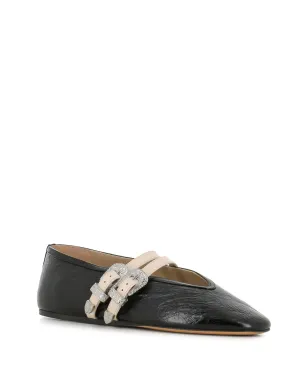 Le Monde Beryl Claudia ballet flats - Black - サムネイル2