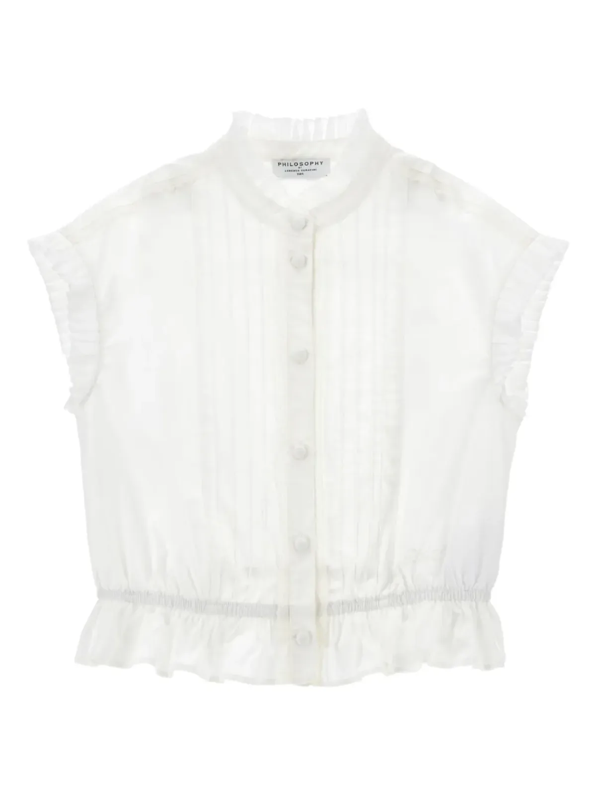 Philosophy Di Lorenzo Serafini Kids コットンブラウス - 画像1