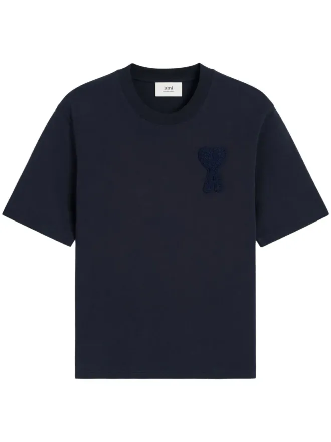 AMI Paris AMI Paris Ami de Coeur パッチ Tシャツの商品画像