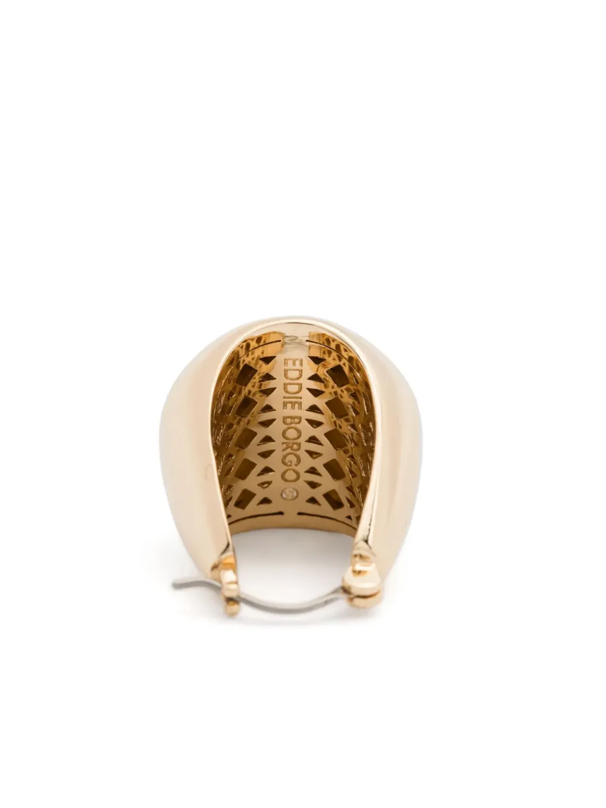 Eddie Borgo ティアドロップフープピアス - 画像3