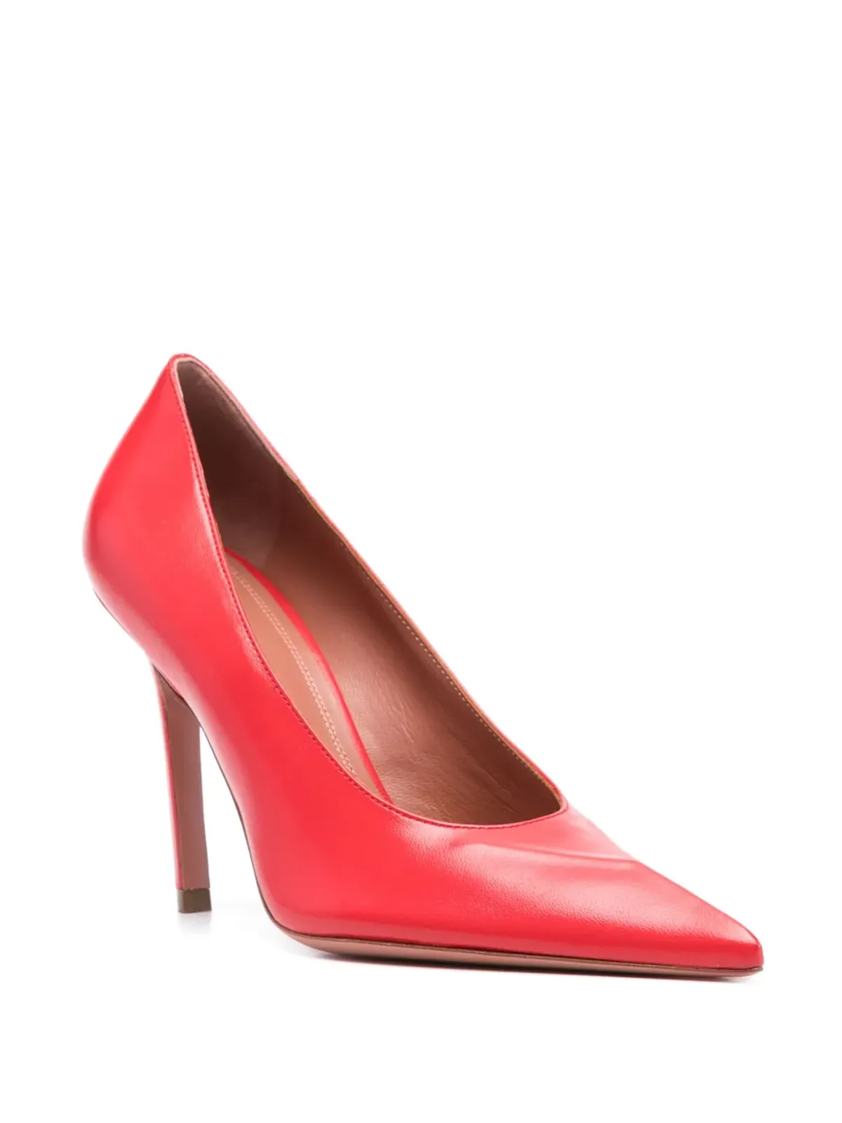 Amina Muaddi 100mm Christine pumps - Red - 画像2