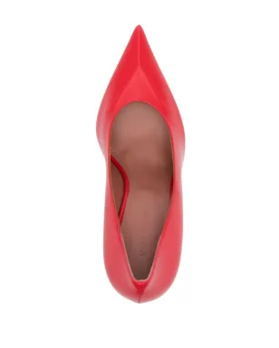 Amina Muaddi 100mm Christine pumps - Red - サムネイル4