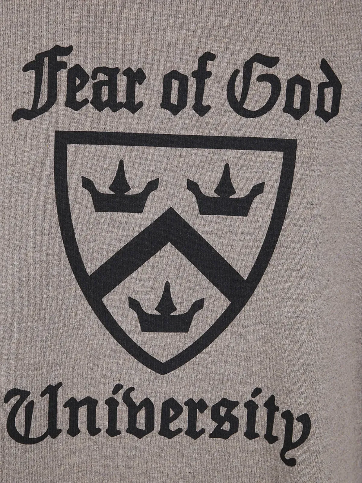 FEAR OF GOD ESSENTIALS プリントTシャツ グレー - 画像3