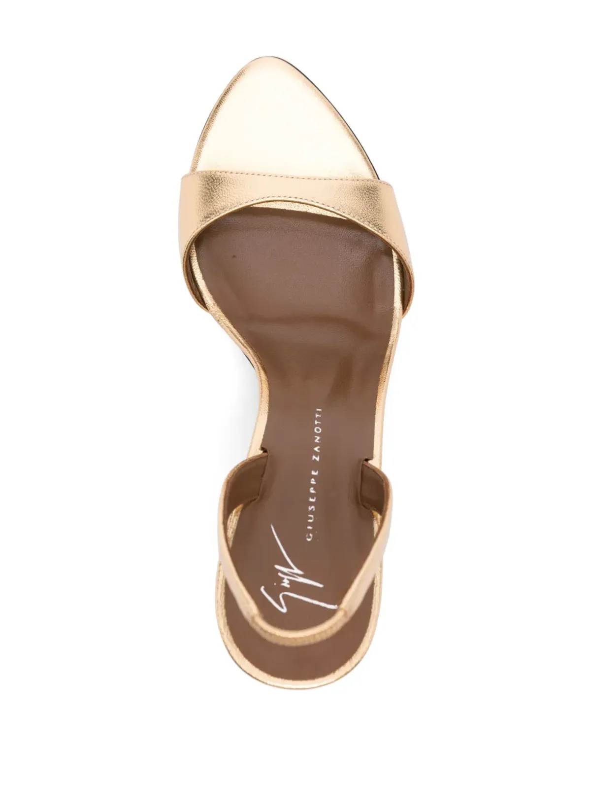Giuseppe Zanotti リリベス サンダル ゴールド - 画像4