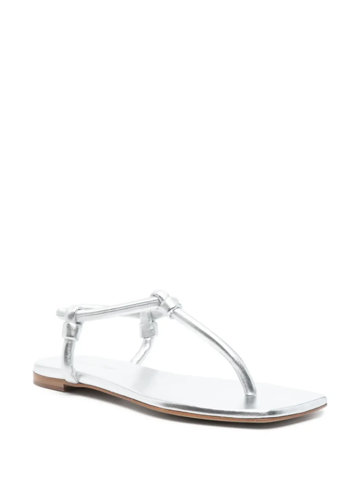 Gianvito Rossi Juno サンダル - シルバー - 画像2