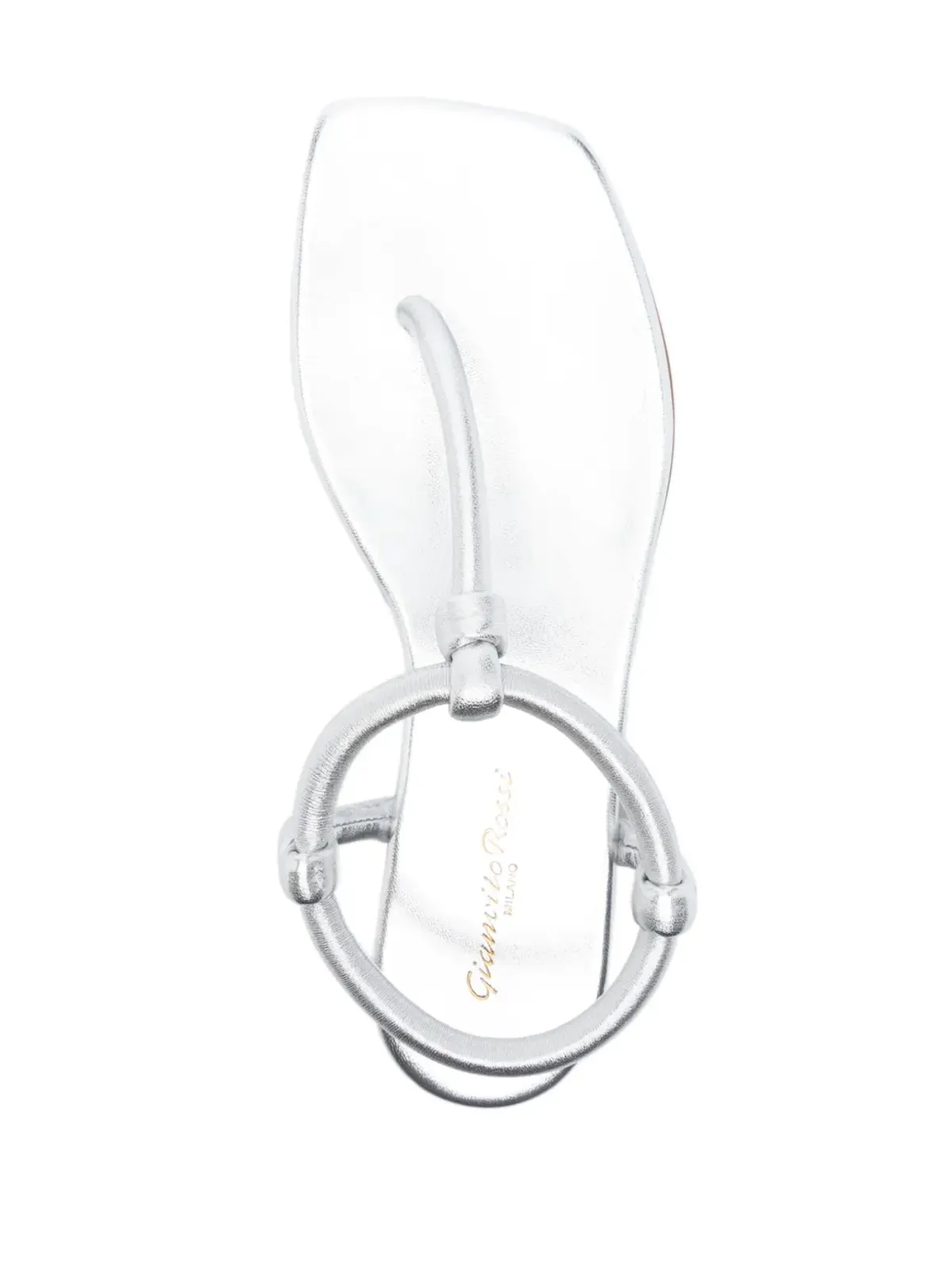 Gianvito Rossi Juno サンダル - シルバー - 画像4