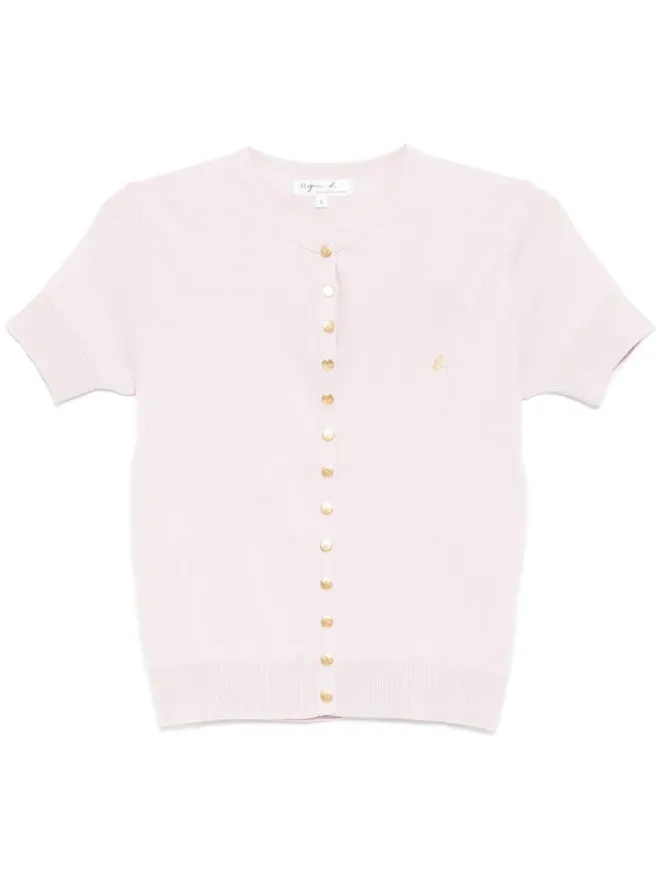 agnès b. agnès b. スウィング半袖カーディガンの商品画像