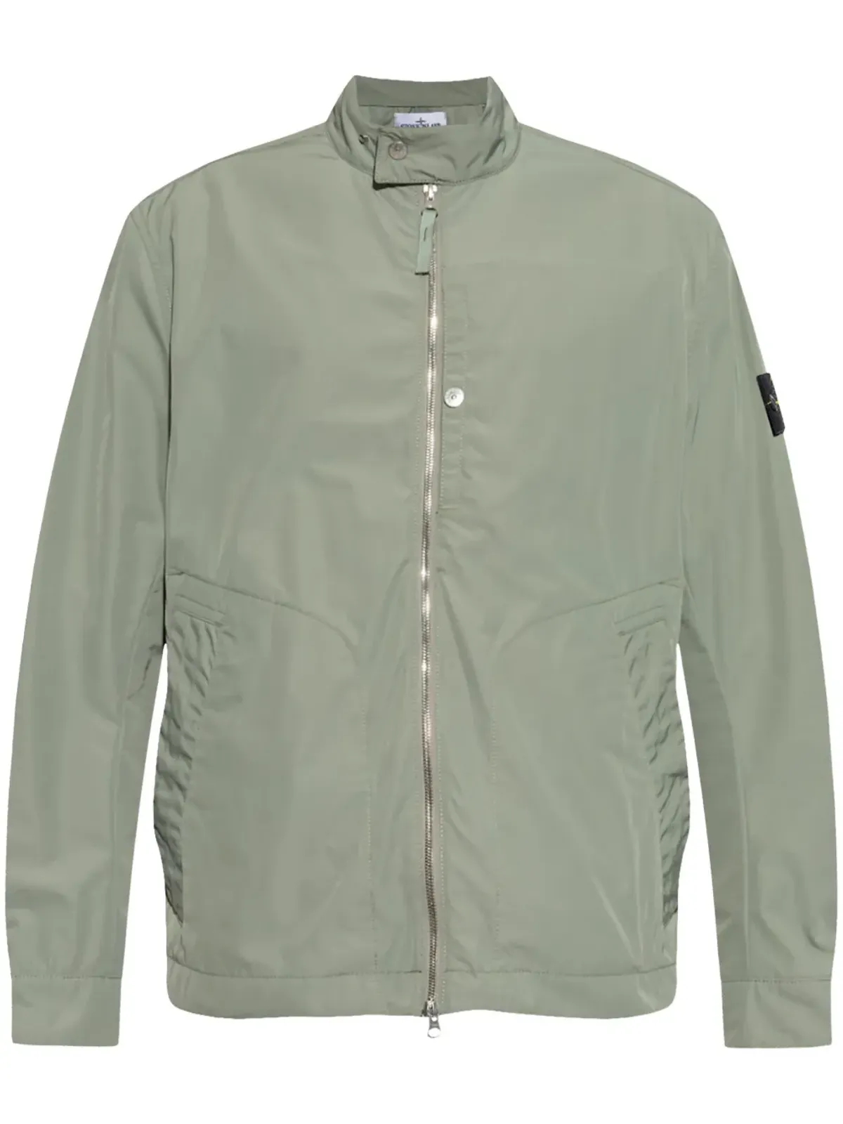 Stone Island ロゴアップリケ ジャケット - グリーン - 画像1