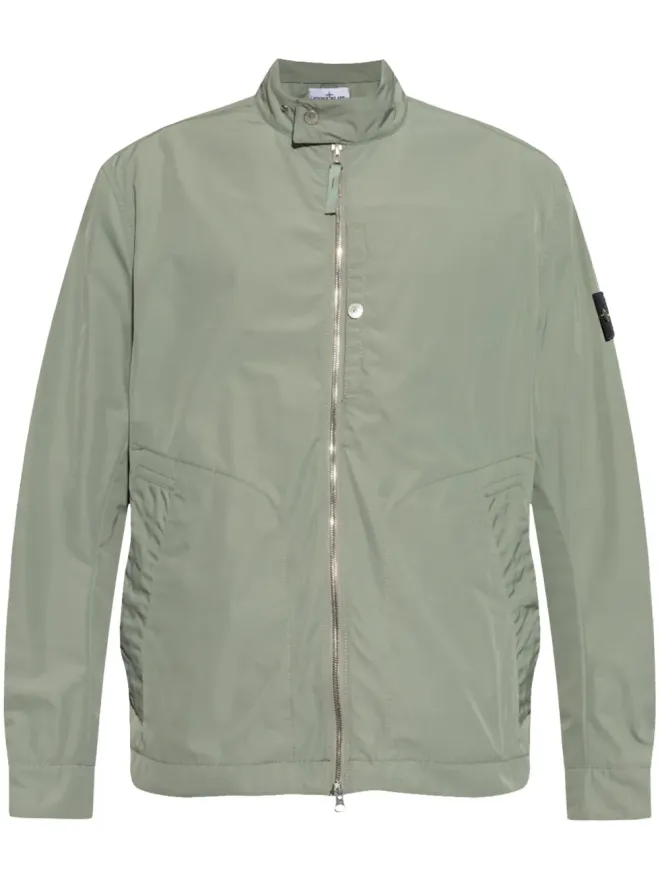 Stone Island Stone Island ロゴアップリケ ジャケット - グリーンの商品画像