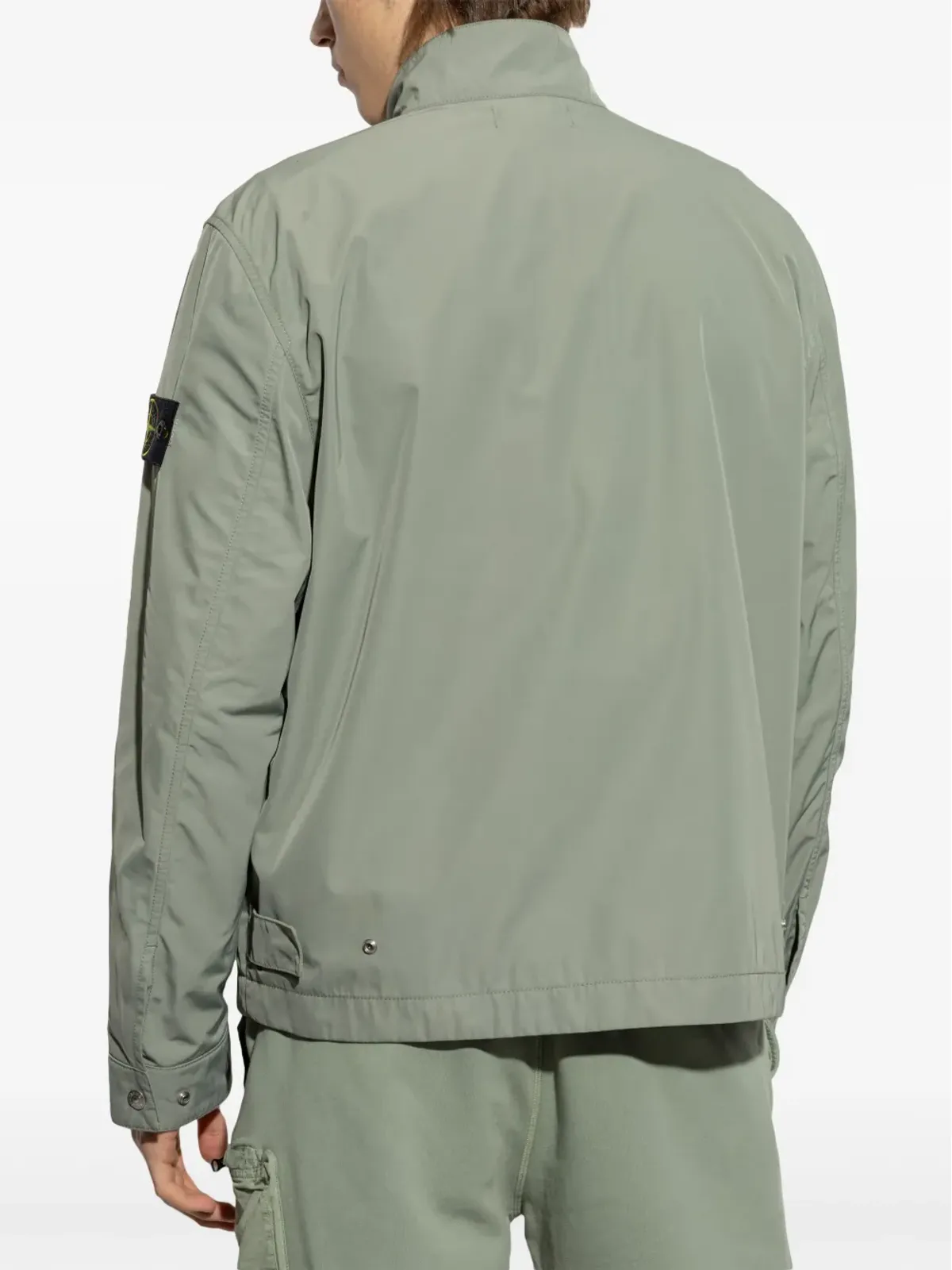 Stone Island ロゴアップリケ ジャケット - グリーン - 画像4