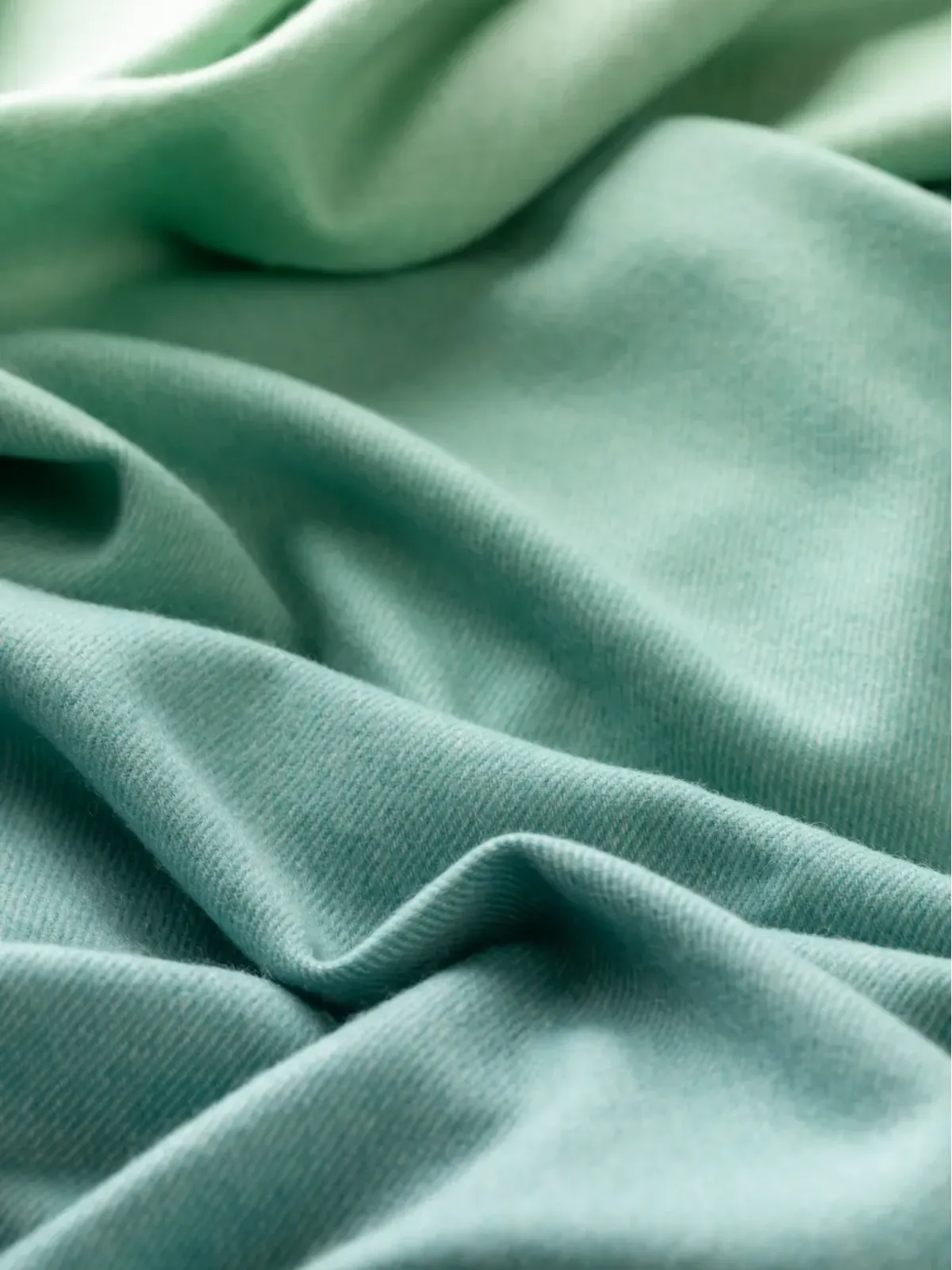 Johnstons of Elgin グラデーションストール - Green - 画像2