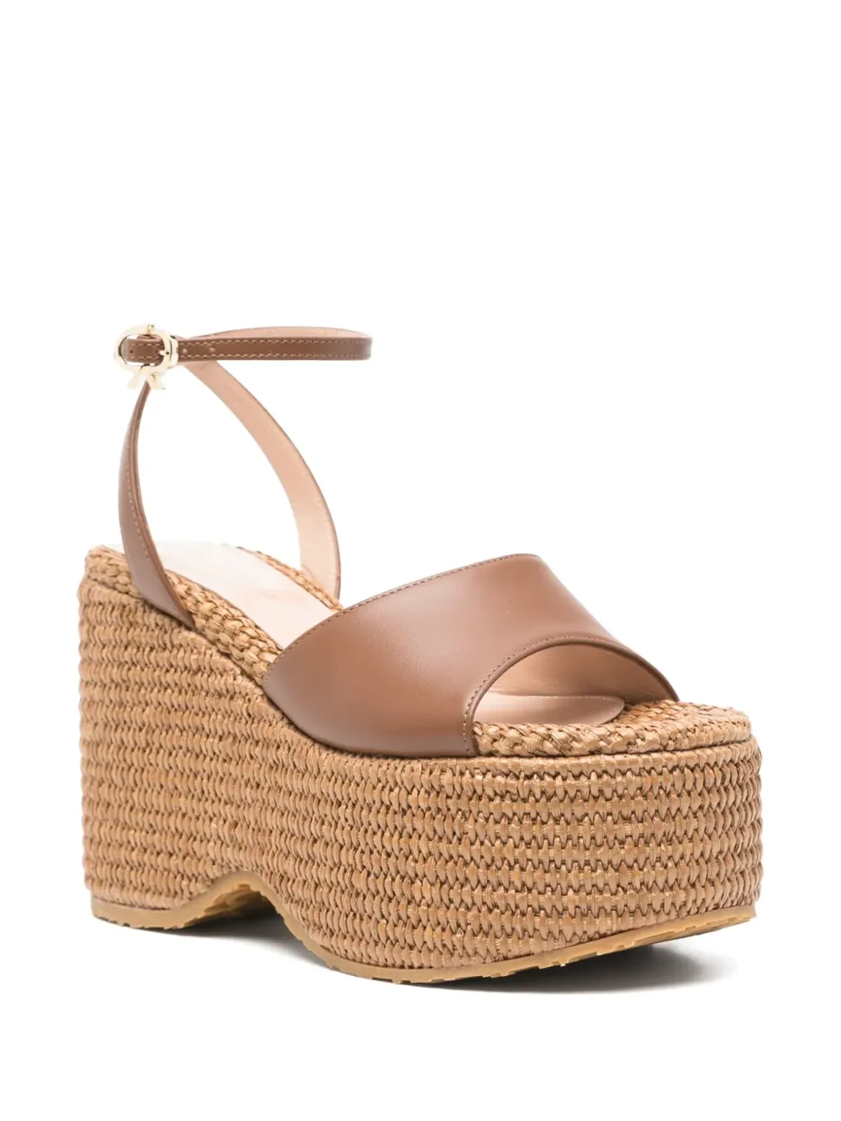 Gianvito Rossi レザーサンダル - 画像2