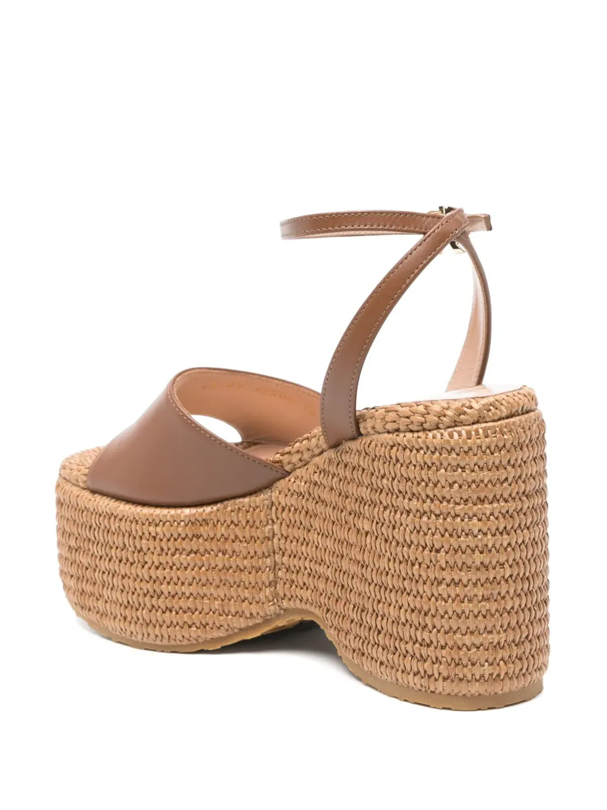 Gianvito Rossi レザーサンダル - 画像3