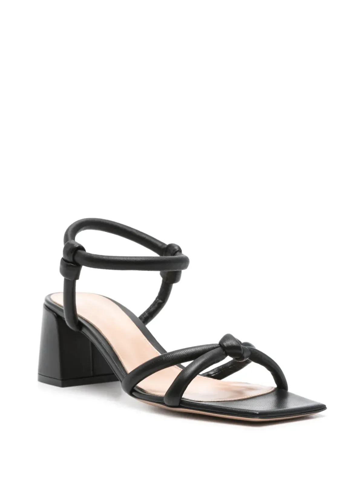 Gianvito Rossi ジュノ サンダル ブラック - 画像2