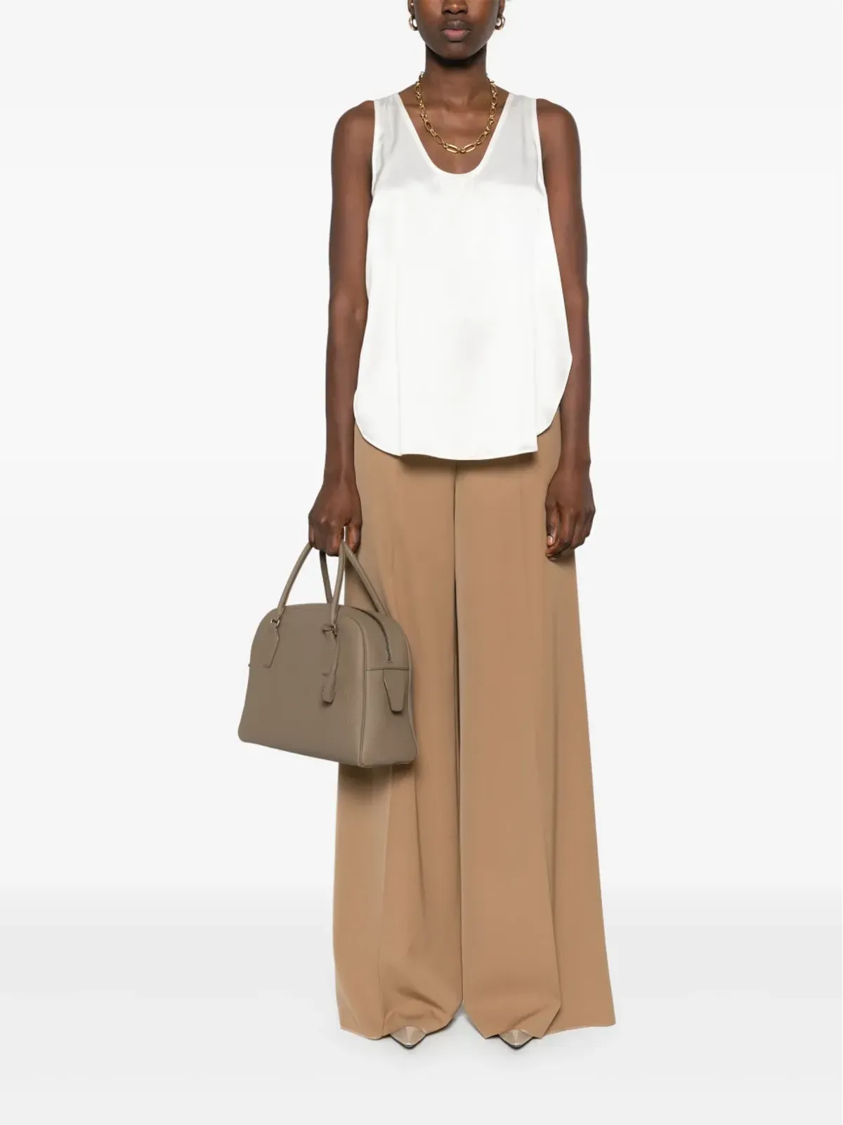 Max Mara フィリートップ ホワイト - 画像2