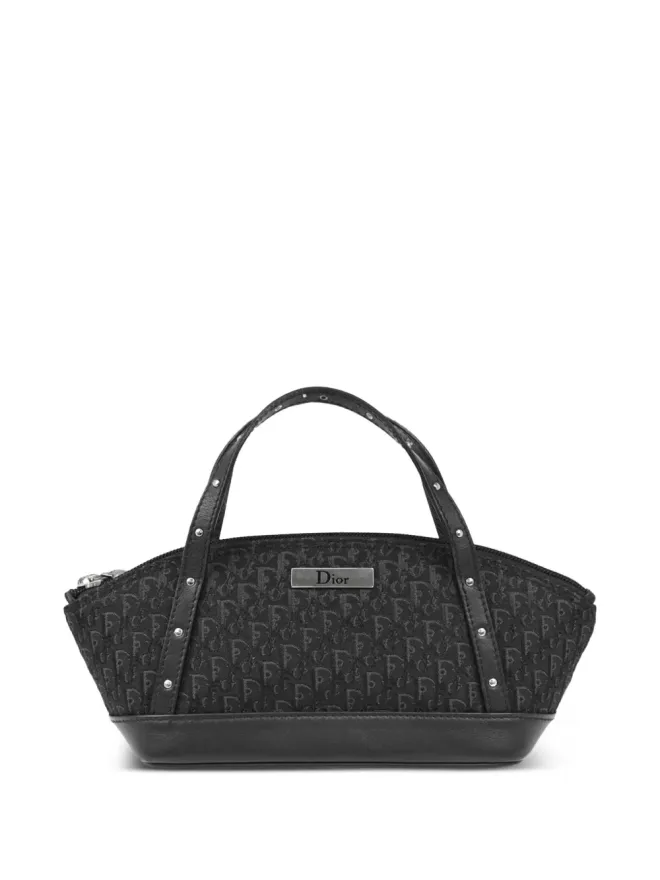 Christian Dior Pre-Owned Christian Dior ビンテージ 2003 Street Chic Trotter トートバッグ - ブラックの商品画像