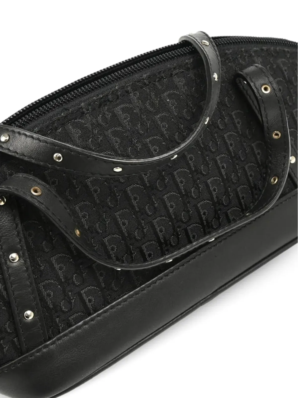Christian Dior ビンテージ 2003 Street Chic Trotter トートバッグ - ブラック - 画像5