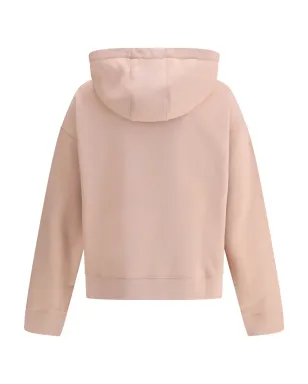 Maison Kitsuné ロゴパッチ付きフーディー ピンク - サムネイル2