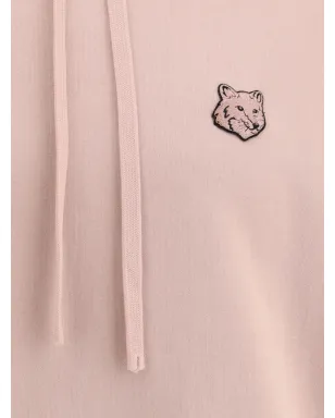 Maison Kitsuné ロゴパッチ付きフーディー ピンク - サムネイル3