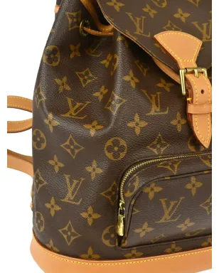 Louis Vuitton ビンテージ 1999年 モンソリ MM バックパック - サムネイル3