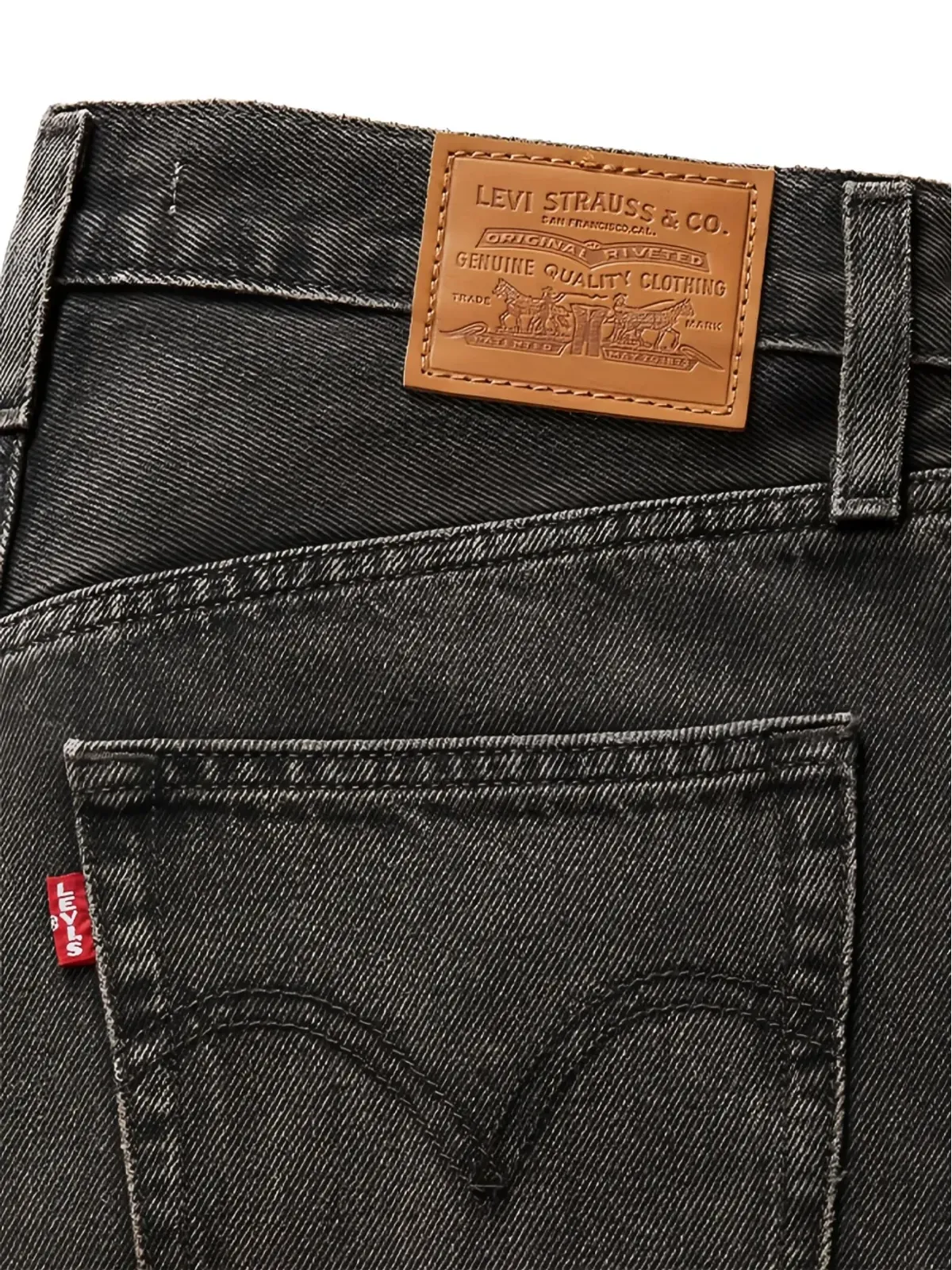 Levi's リブケージ ワイドジーンズ - 画像5