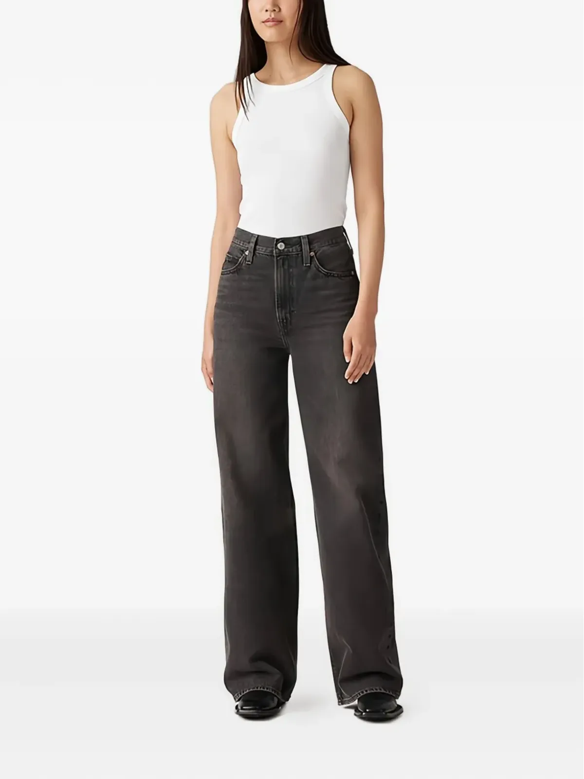Levi's リブケージ ワイドジーンズ - 画像2
