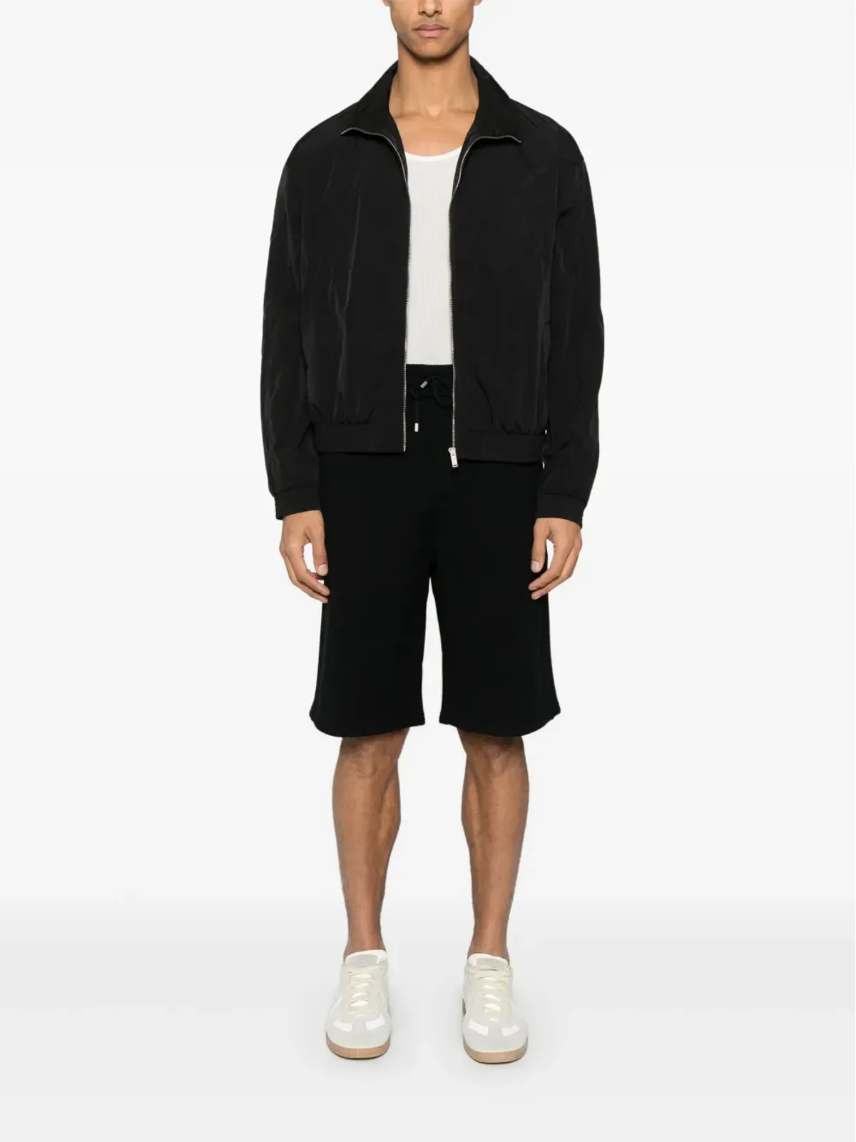 Saint Laurent シワ加工 ブルゾンジャケット - 画像2