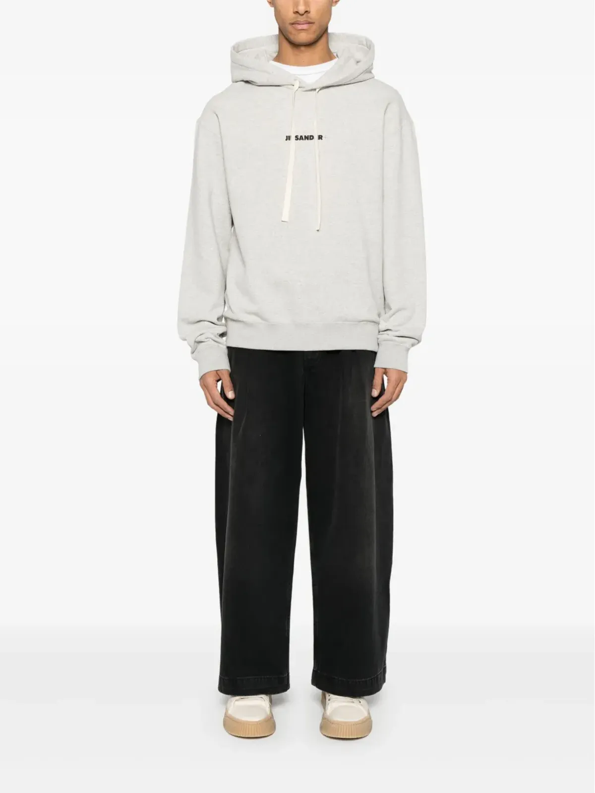 JIL SANDER+ ロゴプリントフーディ - 画像2