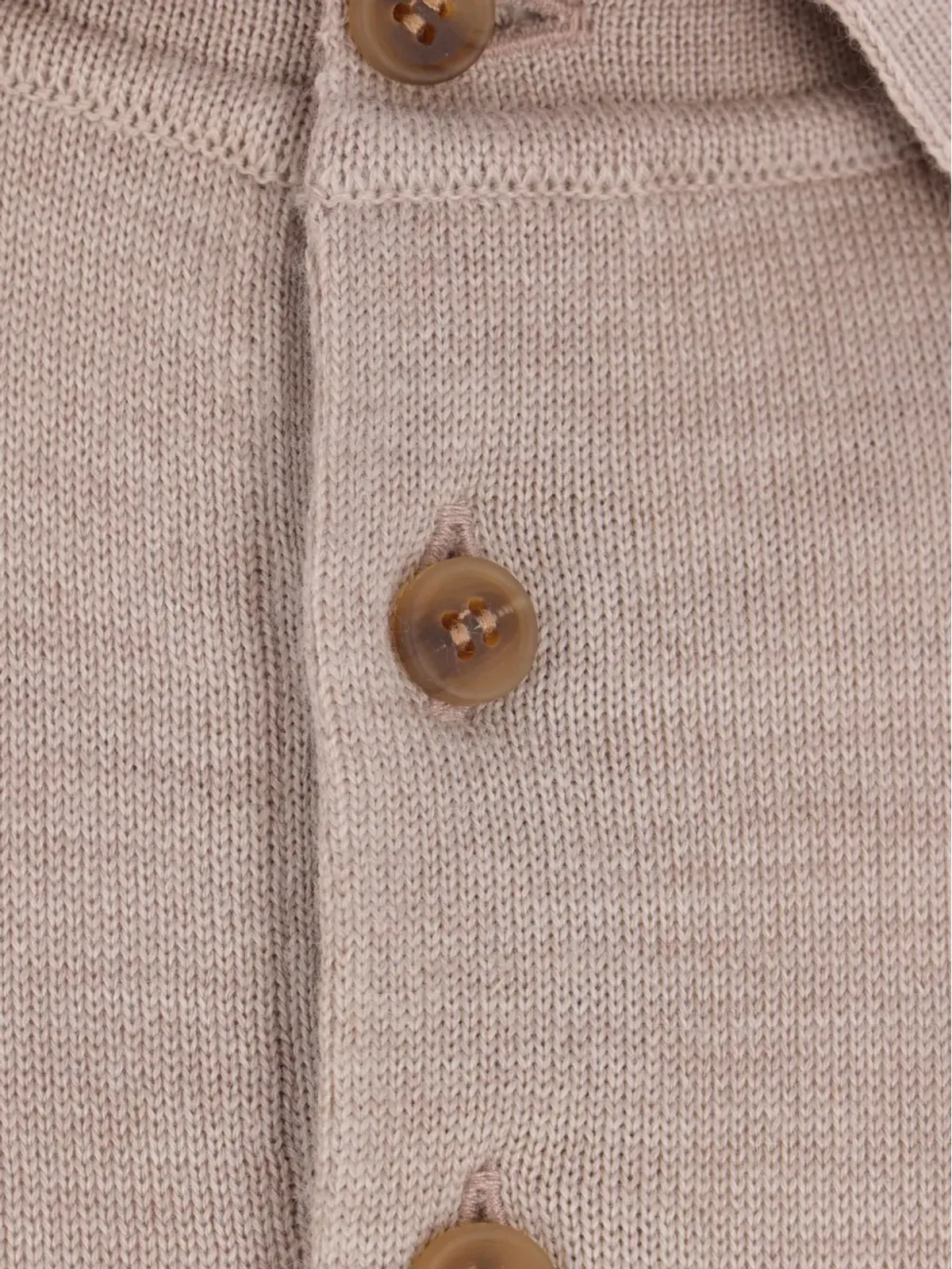 Maison Kitsuné ボールド・フォックス・ヘッド ポロシャツ - ベージュ系 - 画像4