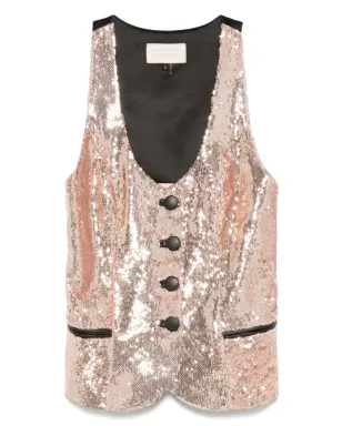 MITILIANE COUTURE スパンコール付きベスト - サムネイル1