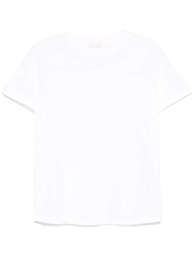 LIU JO LIU JO ロゴプリント Tシャツ - ホワイトの商品画像