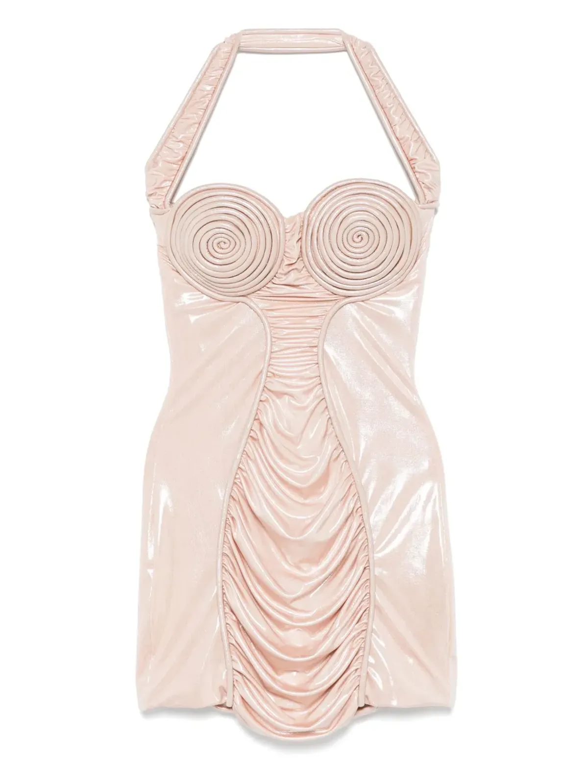 MITILIANE COUTURE スパイラルカップ ミニドレス - 画像1