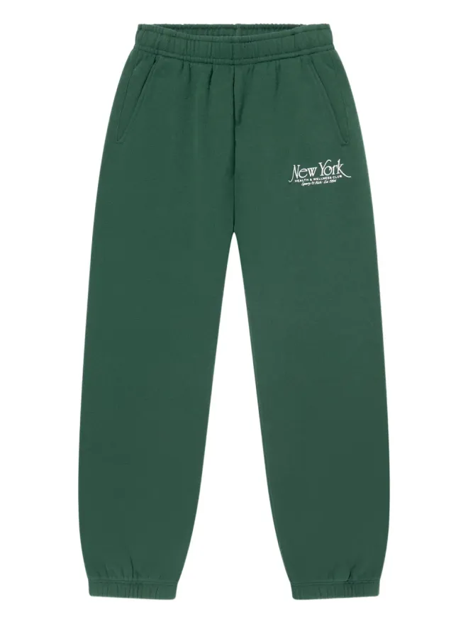 SPORTY & RICH KIDS SPORTY & RICH KIDS ロゴプリント トラックパンツ - グリーンの商品画像