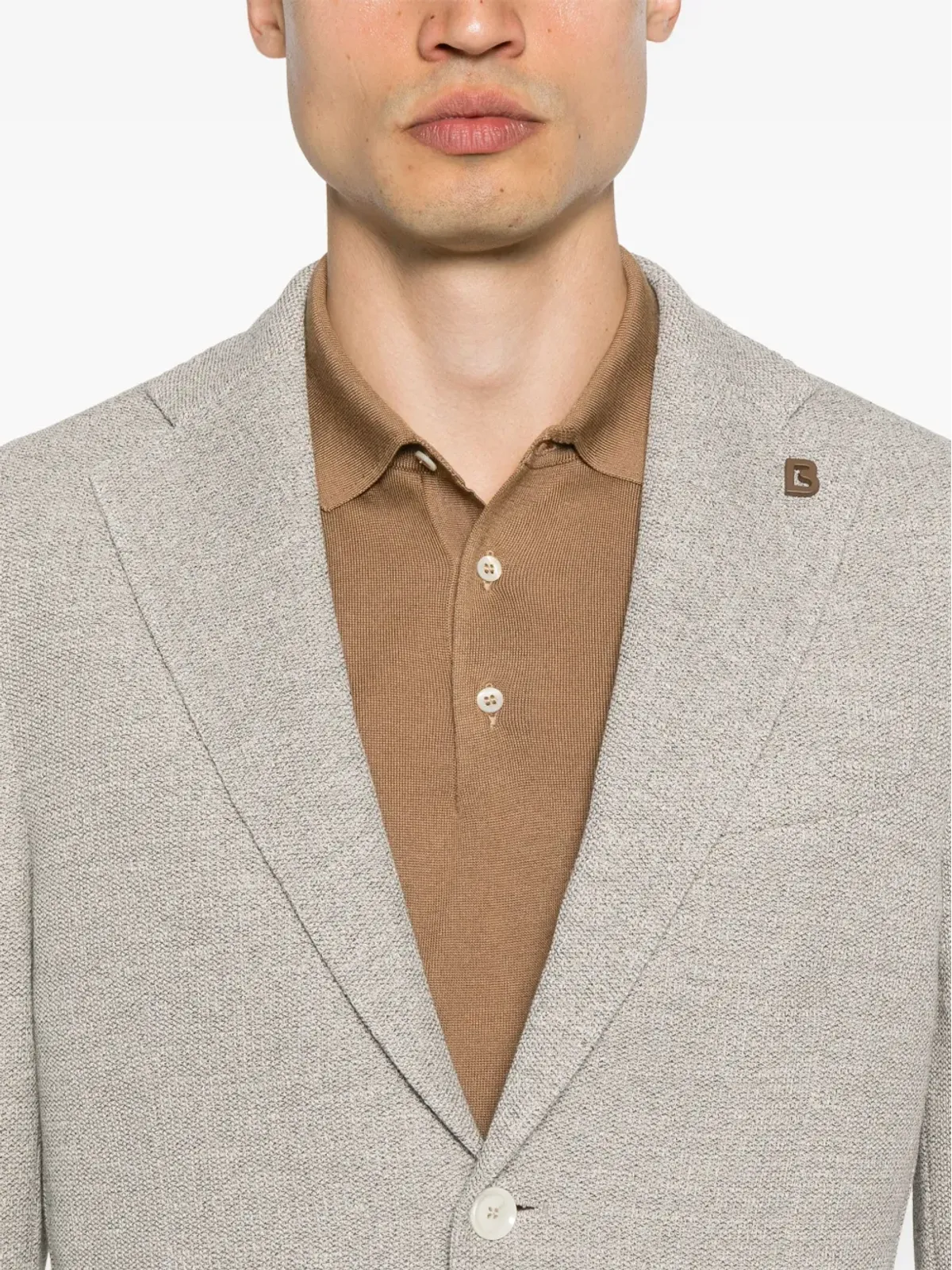 BRERAS MILANO シングルブレストブレザー - 画像5