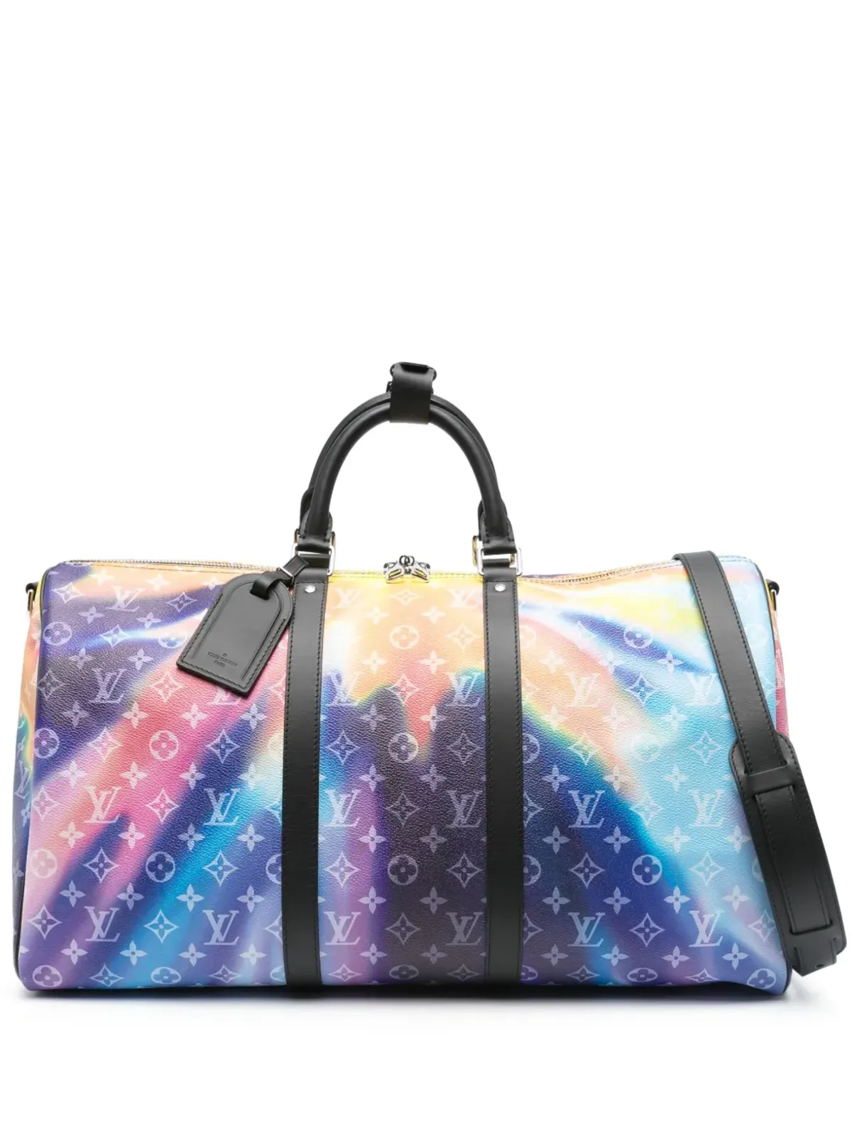 Louis Vuitton ビンテージ Keepall Bandoulière 50 トラベルバッグ - ブラック - 画像1