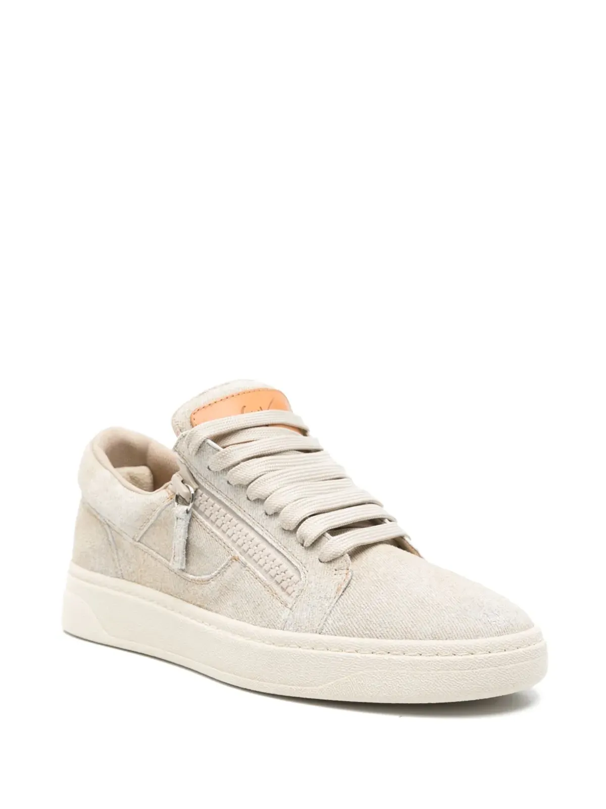 Giuseppe Zanotti スエードスニーカー - ニュートラルカラー - 画像2