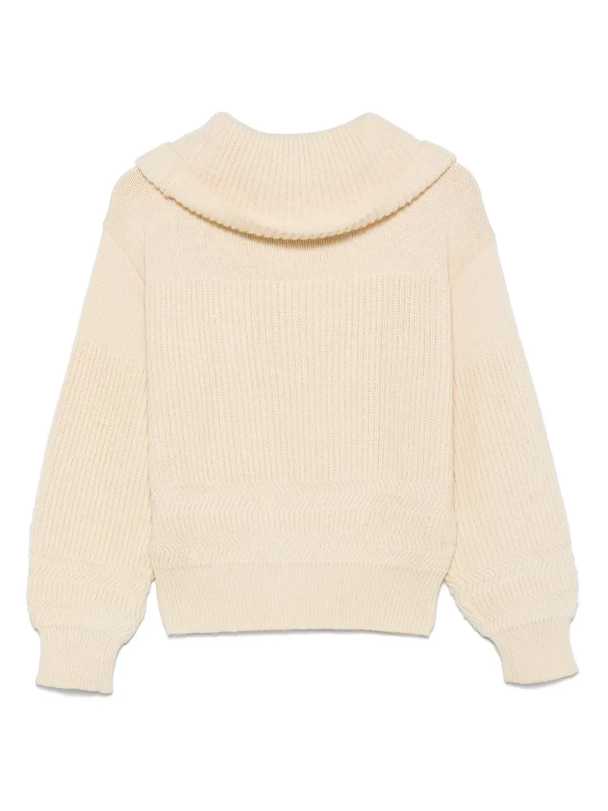 Issey Miyake Pre-Owned 1980年代のカウルネックセーター - 画像2