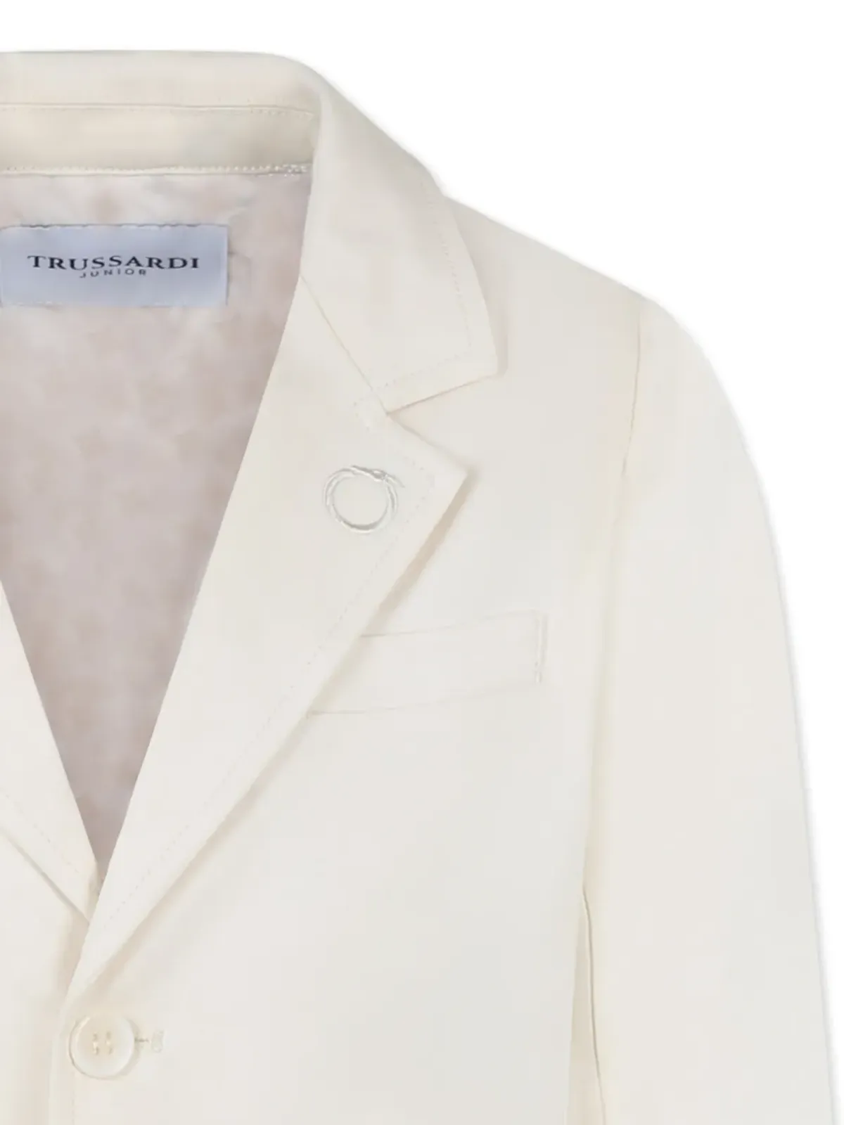 TRUSSARDI JUNIOR エンブロイダード ロゴ ブレザー - 画像3