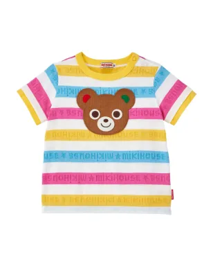 Miki House ストライプTシャツ - サムネイル1