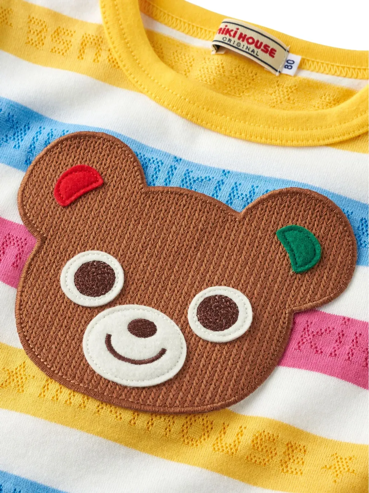 Miki House ストライプTシャツ - 画像3