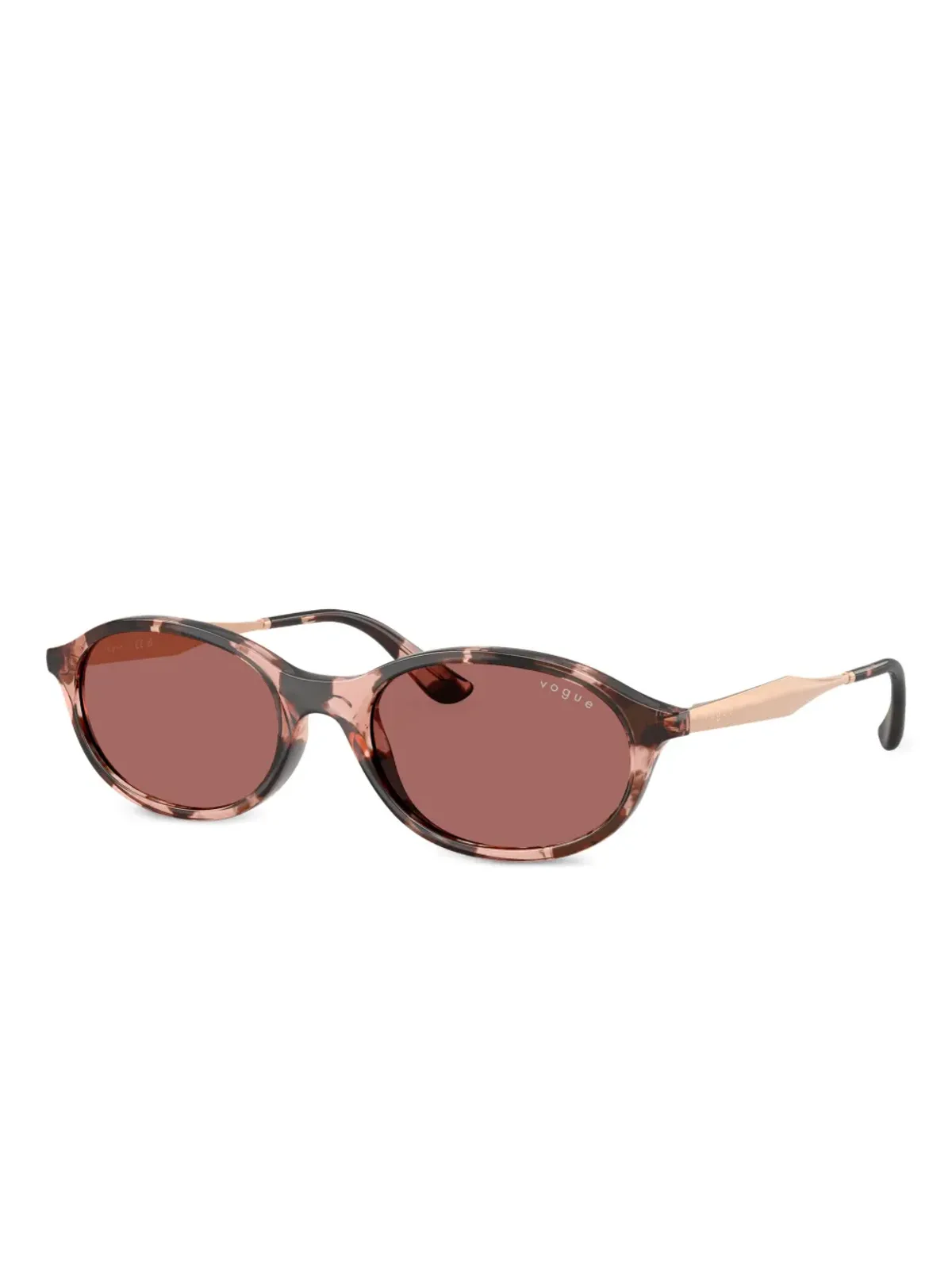 Vogue Eyewear オーバルフレームサングラス - Pink - 画像2