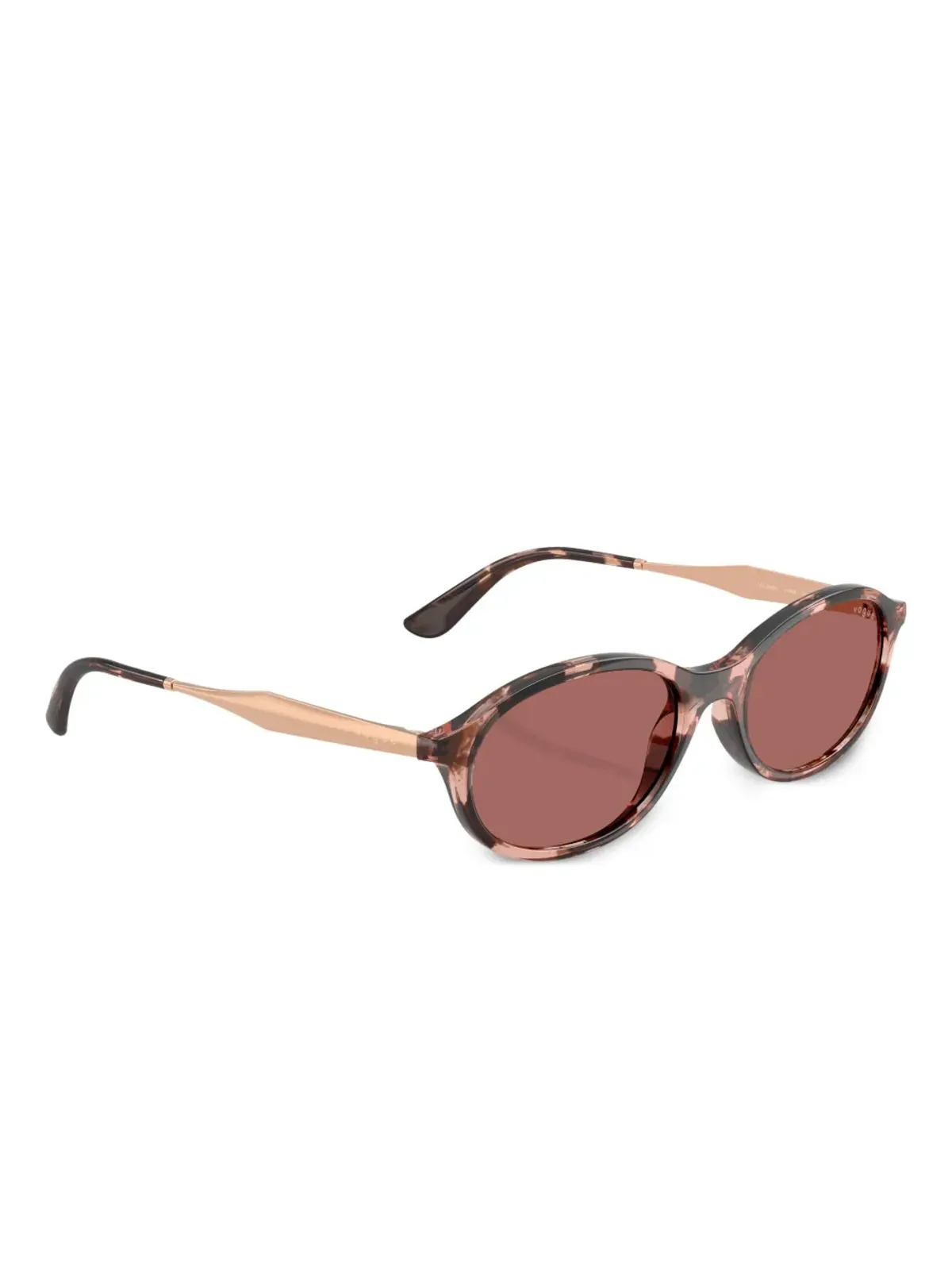 Vogue Eyewear オーバルフレームサングラス - Pink - 画像4