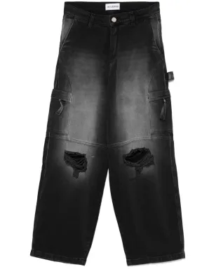 Han Kjøbenhavn ダメージ加工カーゴジーンズ - サムネイル1