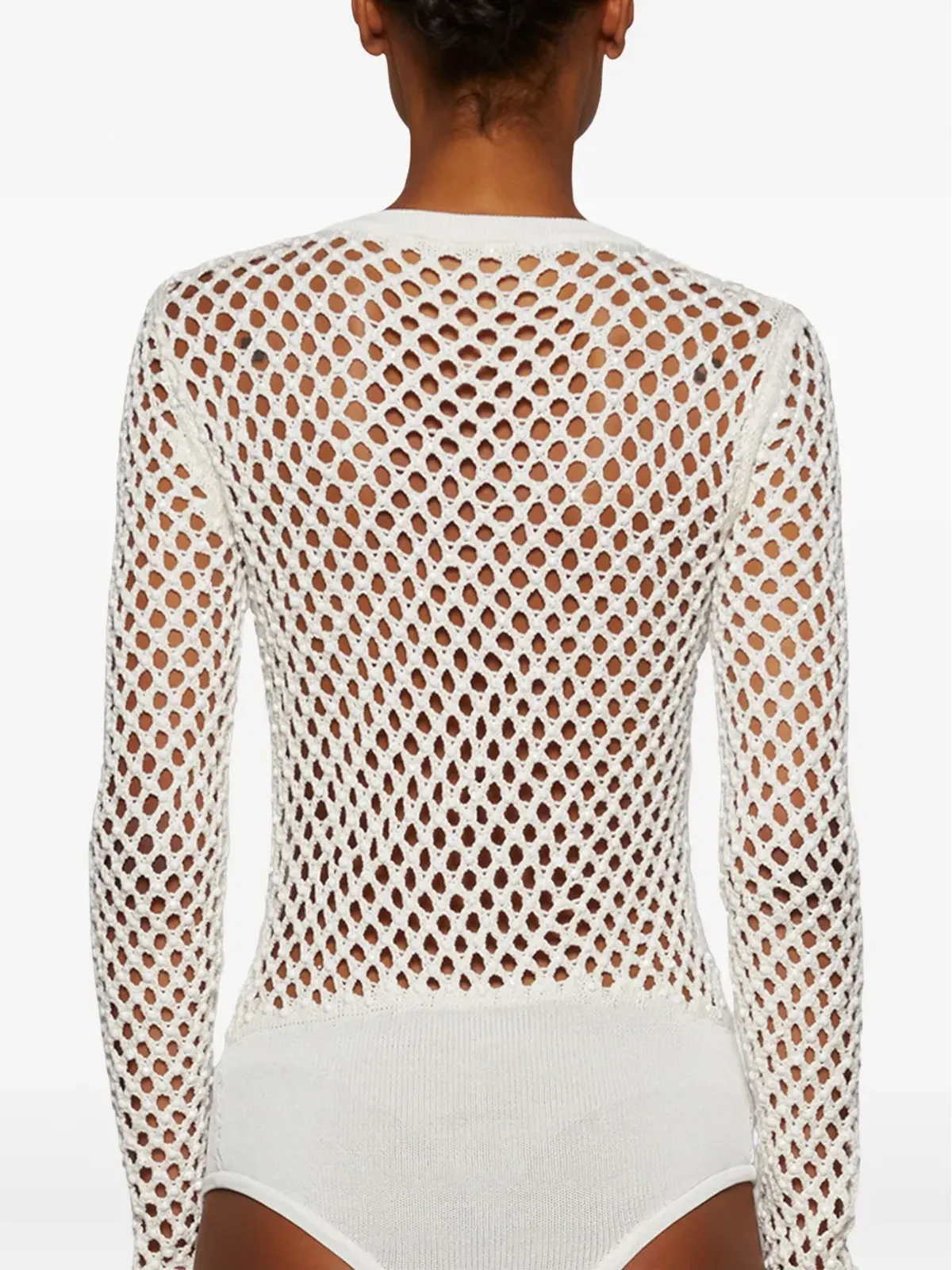 diotima Zora crochet bodysuit - 画像5