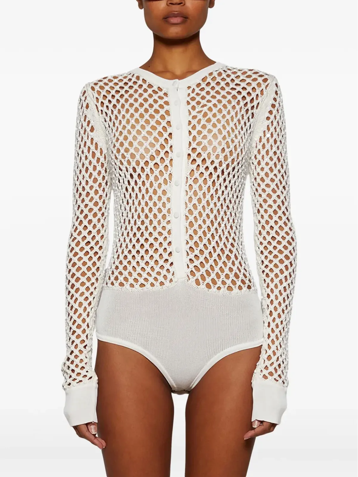 diotima Zora crochet bodysuit - 画像3