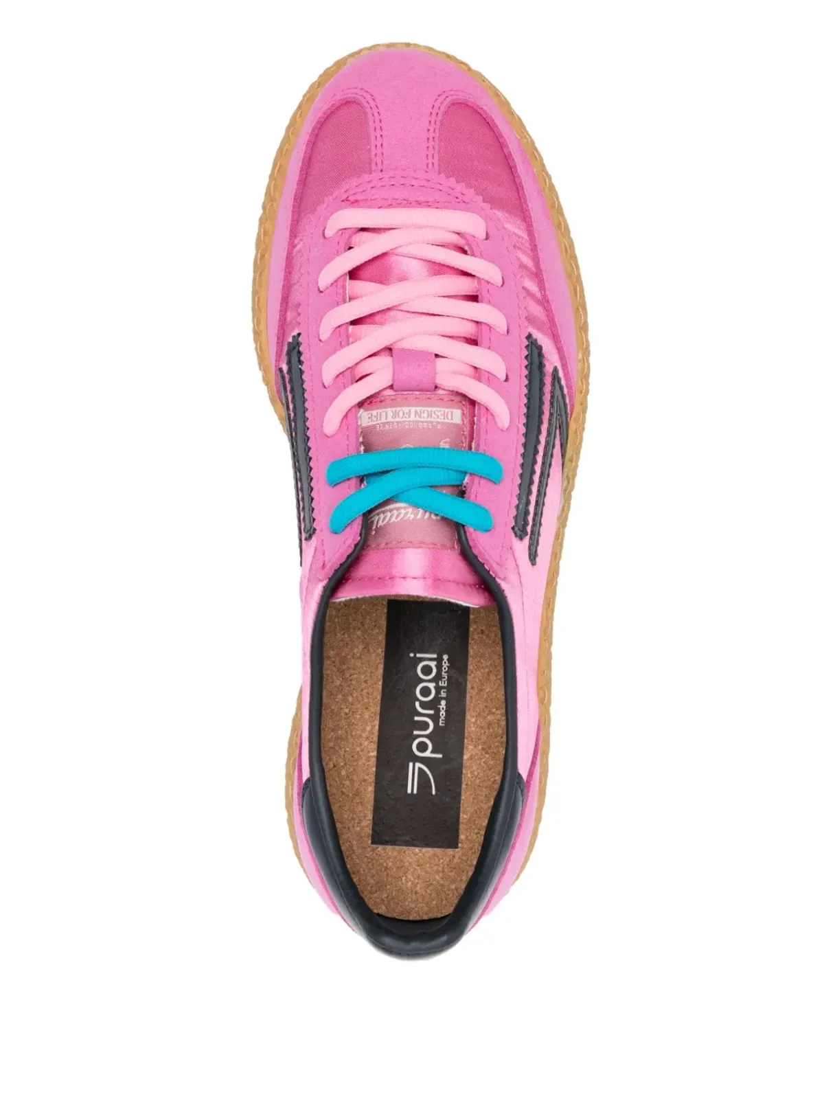 Puraai Wild Strawberry sneakers - Pink - 画像4