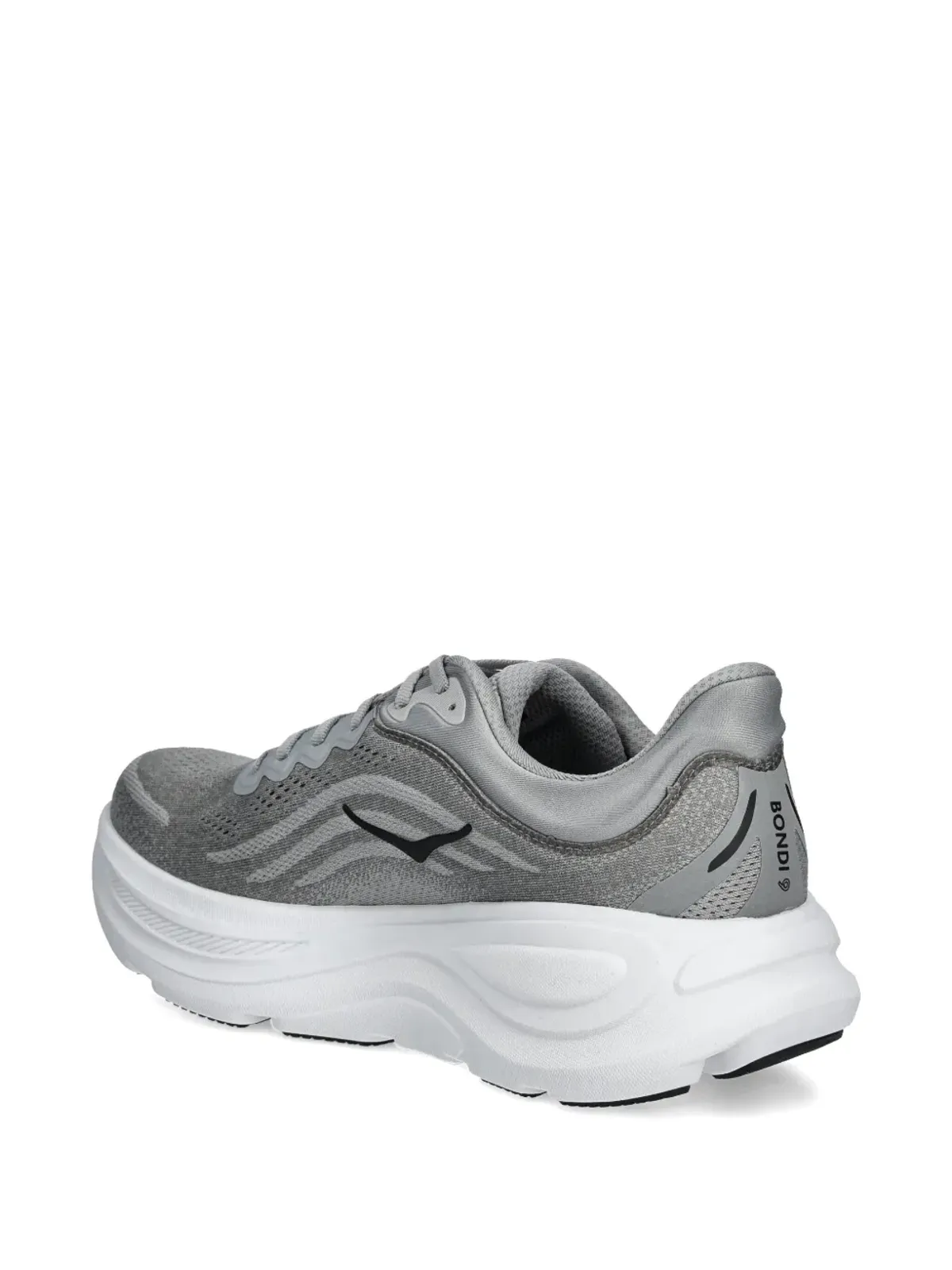 HOKA Bondi 9 グレー系スニーカー - 画像3