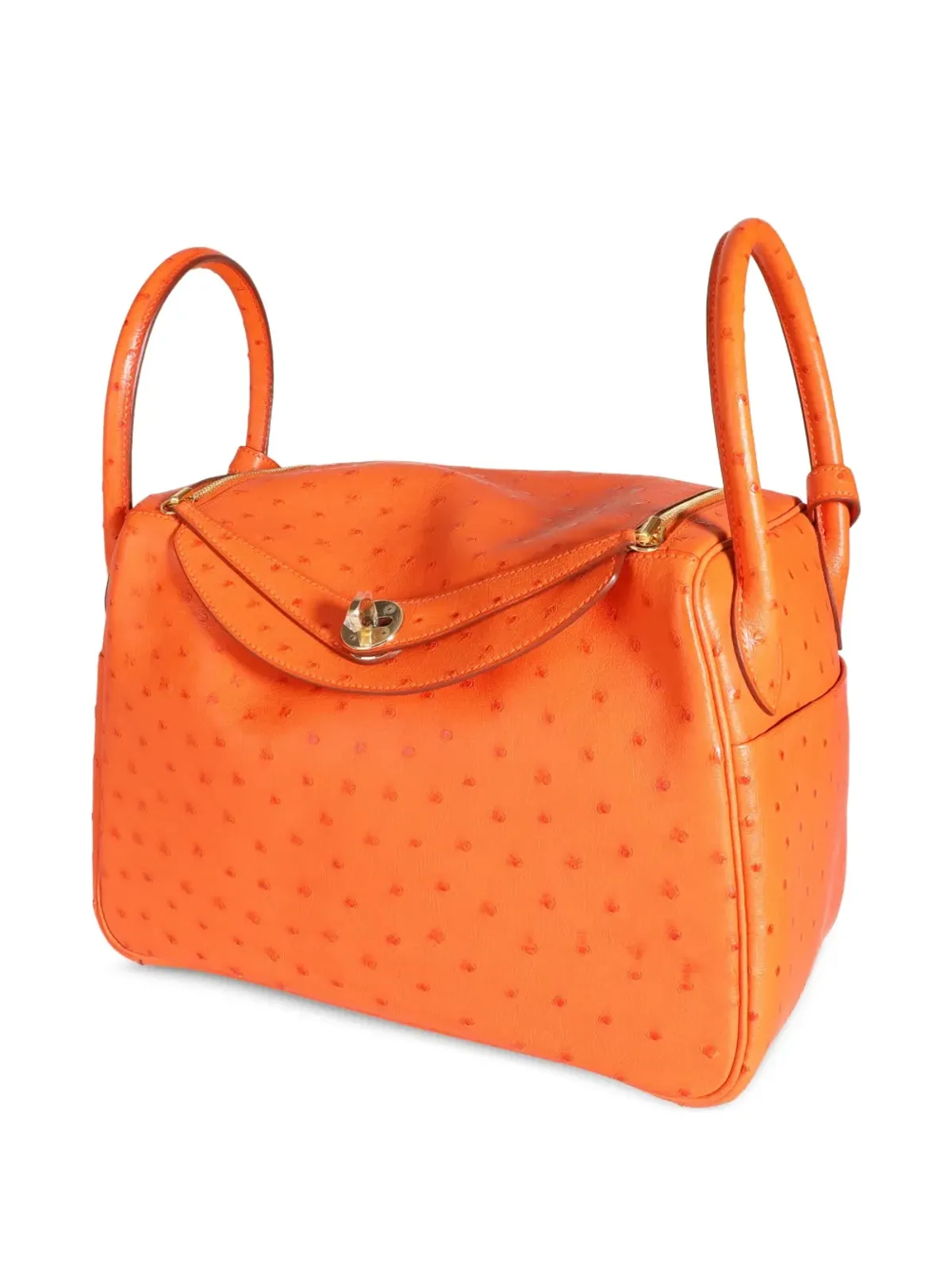 Hermès ビンテージ 2017 Lindy 30 バッグ - オレンジ - 画像3