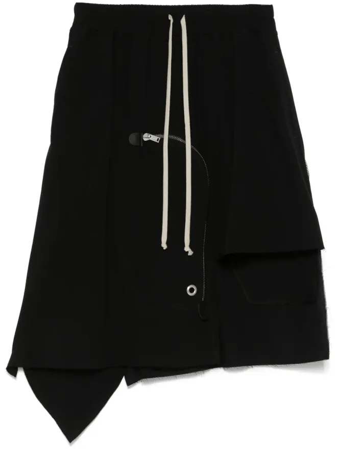 Rick Owens Rick Owens ウールミニスカートの商品画像