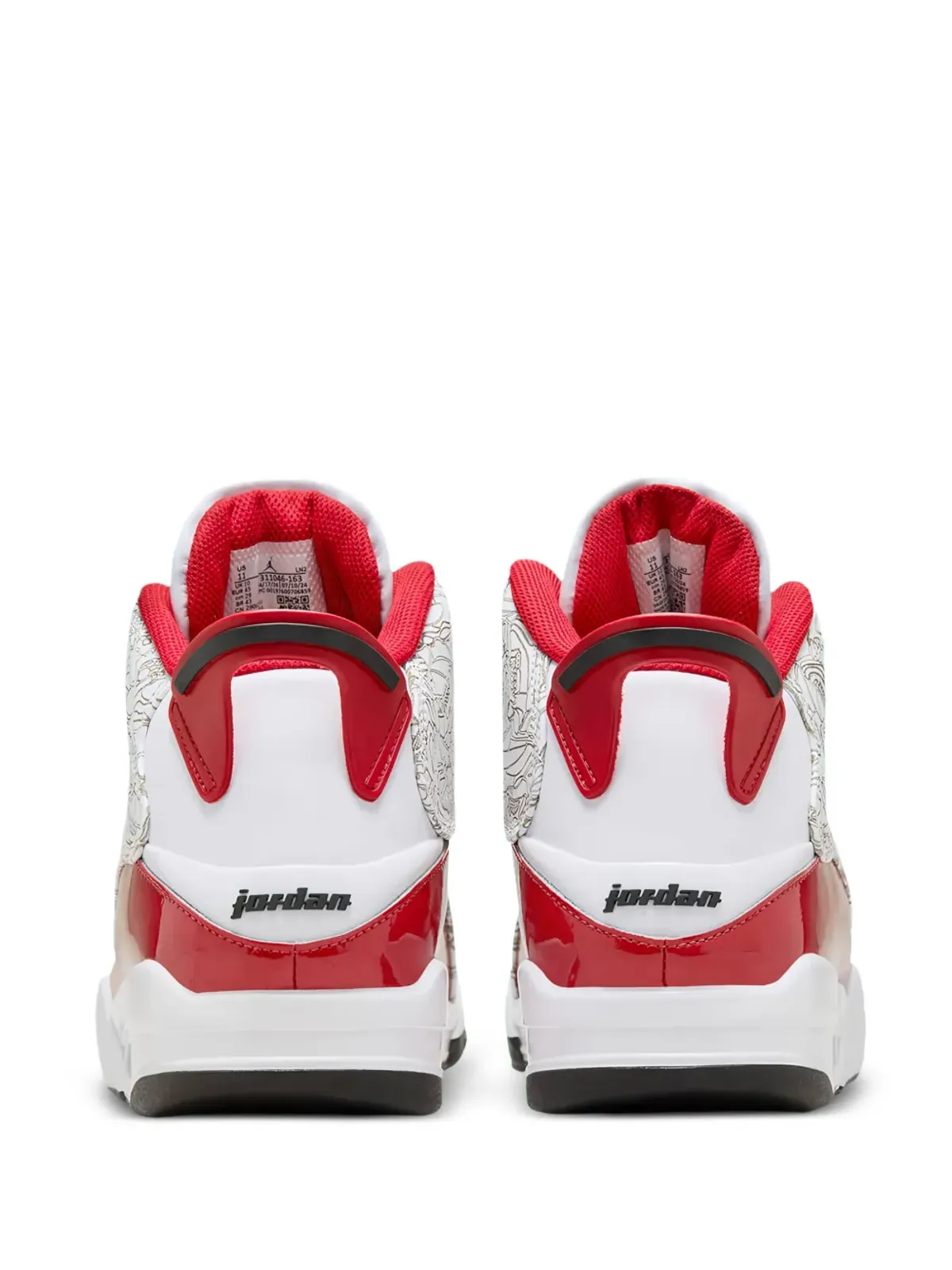 Jordan ダブゼロ チェリー スニーカー - 画像4